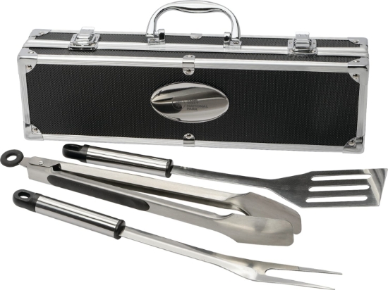 Picture of 3 Piece BBQ set in Aluminum Case