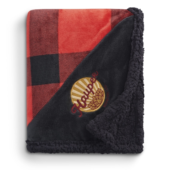 Picture of Field & Co.® Buffalo Plaid Sherpa Blanket