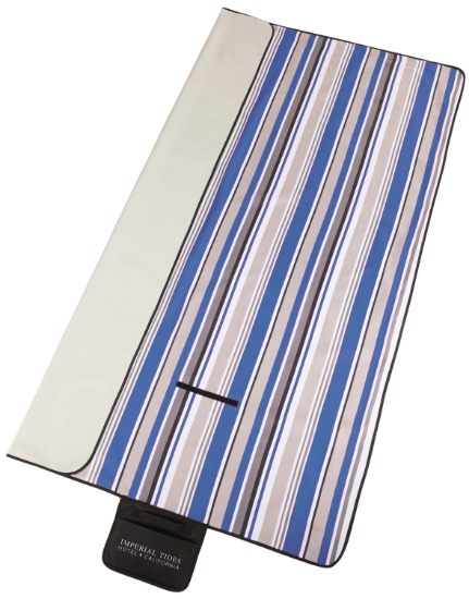 Picture of Oversized Striped Picnic and Beach Blanket