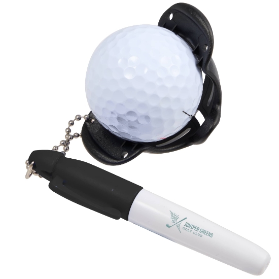 Picture of Golf Ball Stencil with Marker