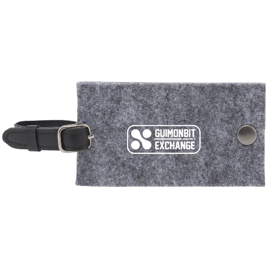 Picture of THE GOODS™ Recycled Felt Luggage Tag