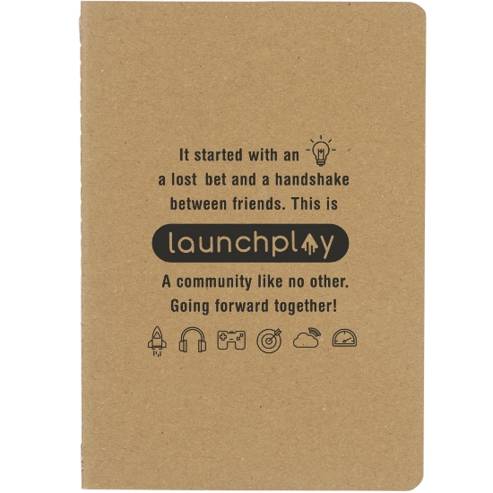 Picture of 5'' x 7'' FSC® Mix Recycled Pocket Notebook