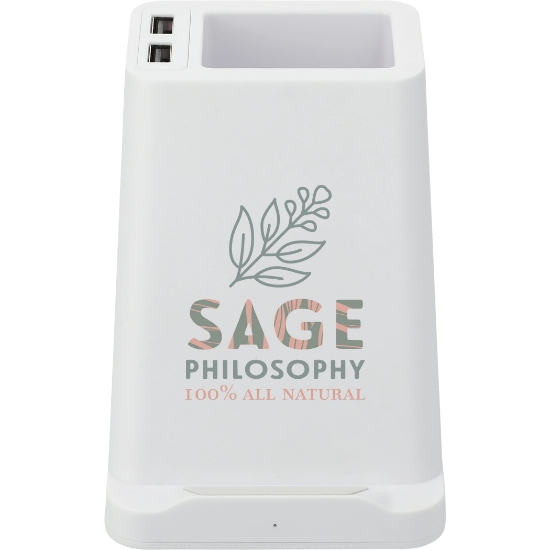 Picture of Wireless Charging Pen Holder w/ Dual Outputs