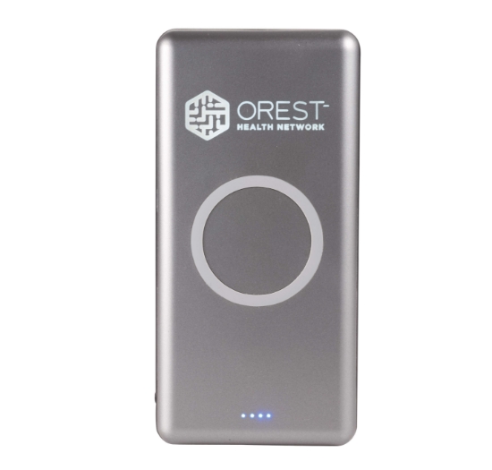 Picture of Light Up Qi 10,000 mAh Wireless Charging Power Bank