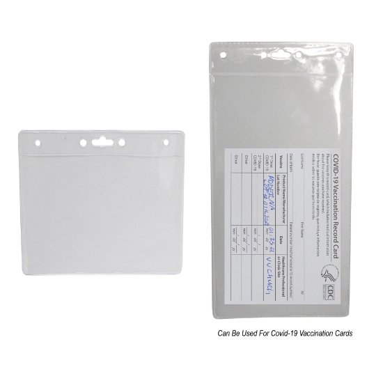 Picture of Vinyl Badge Holder Pouch