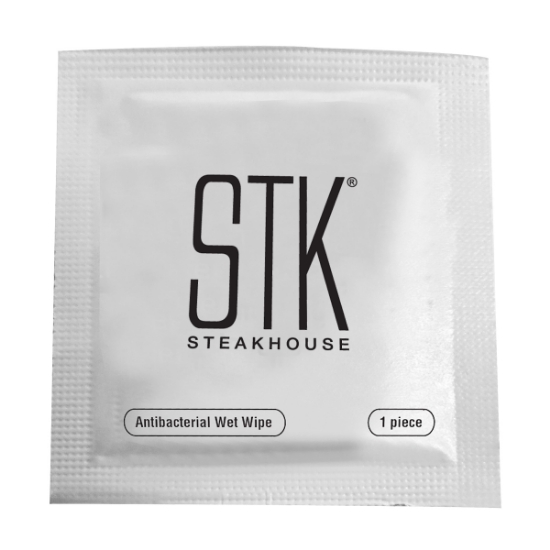 Picture of Single Use Alcohol Antibacterial Wipe