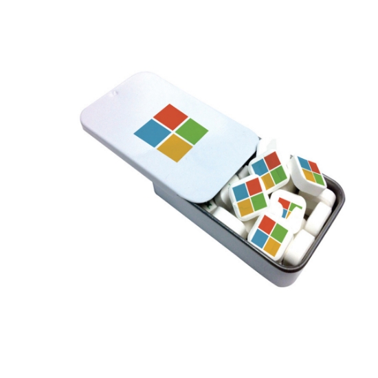 Picture of Slider Tin With Printed Mints