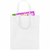 Sublimated Non-Woven Value Tote Bags White