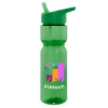	28 Oz. Tempo Bottle Translucent Green