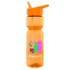 	28 Oz. Tempo Bottle Translucent Orange