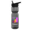 28 Oz. Tempo Bottle Translucent Smoke