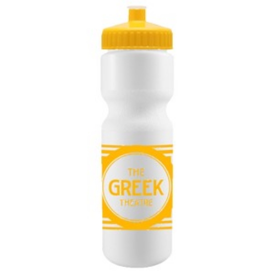 White Yellow Screen Print