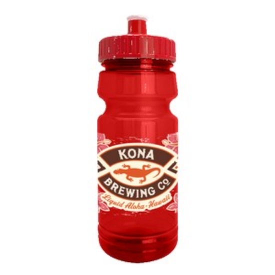 Transparent Red Red Spectrum Digital Print