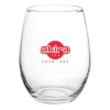 Liquid Lunch 15 oz Stemless Wine Glasses 1 color imprint