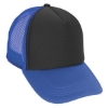 VHDW26262 Foam Trucker Cap Black/Blue/Blue