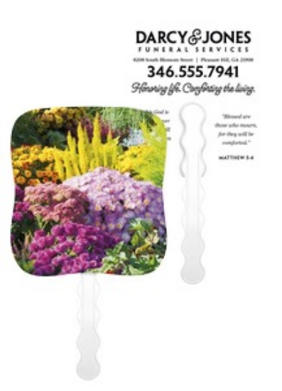 Skinner & Kennedy Bountiful Garden - Pictorial Fan combined image