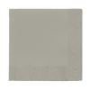 Colorware Beverage Napkin Silver Gray