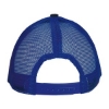 VHDW26261 Mid-Profile Accent Mesh Snapback Cap Black/Royal Back