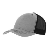 VHDW007 Color Accent Mesh Snapback Cap Charcoal/Black