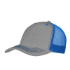 VHDW007 Color Accent Mesh Snapback Cap Charcoal/Royal