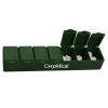 7 Day Pill Cases Dark Green