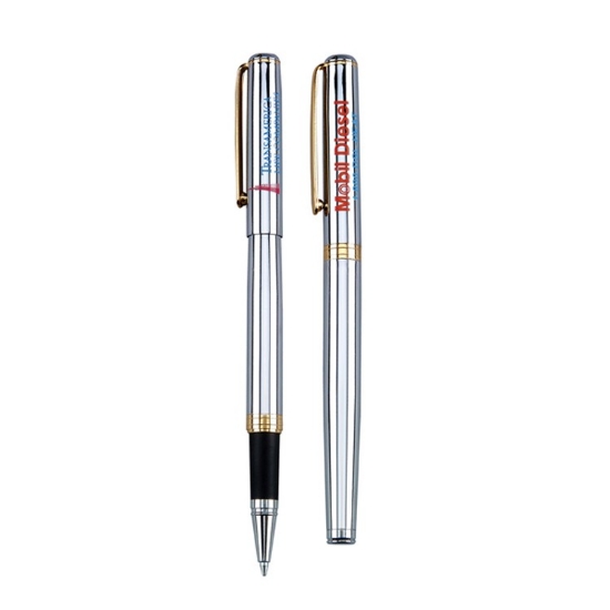 Edda Chrome Rollerball Pens