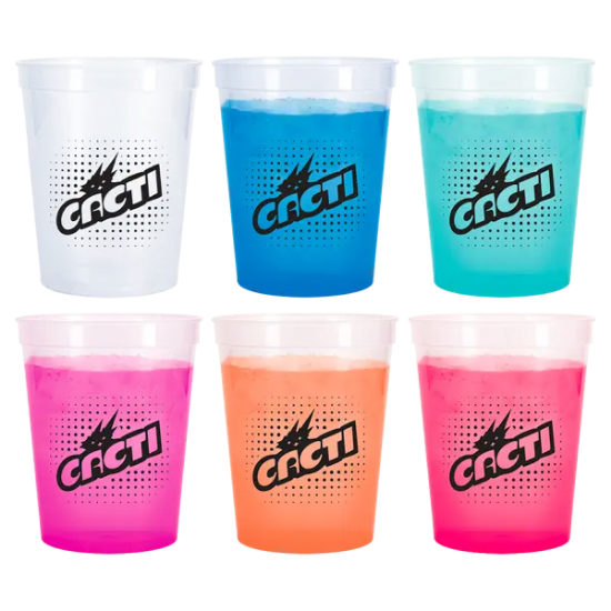 Custom 16 oz Color Changing Stadium Cup - Group