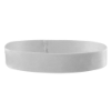 1" Dye-Sublimated Stretchy Elastic Headband White