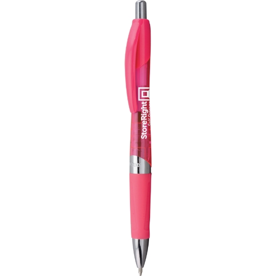 Gassetto® Gem Pen (Pat #D825,663) Translucent Pink 
