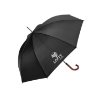 Shed Rain™ 48" Wood-Handled Auto-Open Stick Umbrella - Black