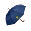 Shed Rain™ 48" Wood-Handled Auto-Open Stick Umbrella - Navy