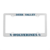 Garyline® Economy License Plate Frame - White