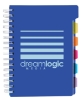 Good Value™ Spiral Notebook with Tabs - Blue