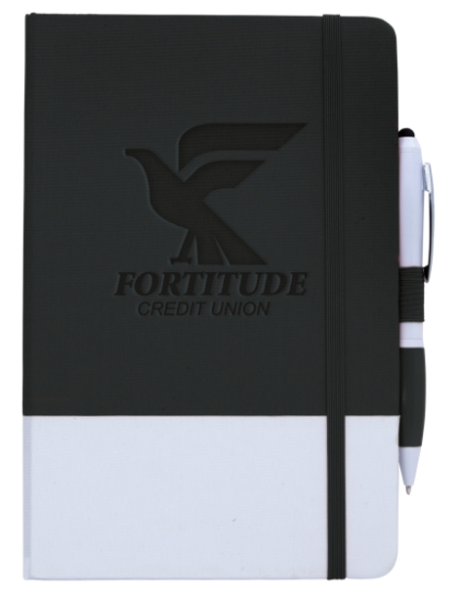 Good Value™ PrevaGuard® Notebook with Ion Stylus Pen - Black