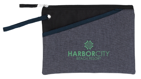 Good Value™ RPET Two-Tone Pouch - Navy