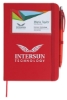 Good Value™ Value Card Pocket Notebook with Element Slim Pen - Red