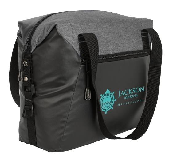 Koozie® Empire Recycled PVB Cooler Tote - Gray