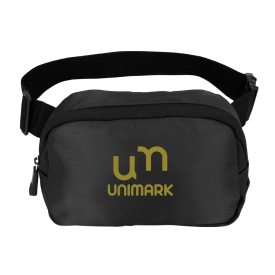 KAPSTON® Town Square Crossbody Fanny Pack - Black