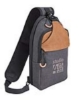 SCX Innovative Design™ Sling Pack with USB Port - Charcoal