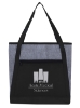 Good Value™ Heathered RPET Non-Woven Tote - Black
