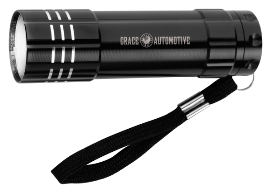 Good Value™ Mini COB Flashlight - Black