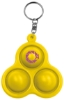 Universal Source® Pop 3 Bubbles Keychain - Yellow