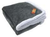 Oversize Sherpa Blanket - Gray