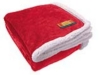 Oversize Sherpa Blanket - Red