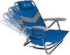 Koozie® Clearwater Beach Backpack Chair - Angle
