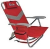 Koozie® Clearwater Beach Backpack Chair - Red