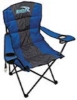 Premium Heather Stripe Chair - Blue