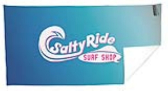 Universal Source® Full-Color Beach Towel - Flat