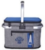Koozie® Collapsible Picnic Basket - Blue