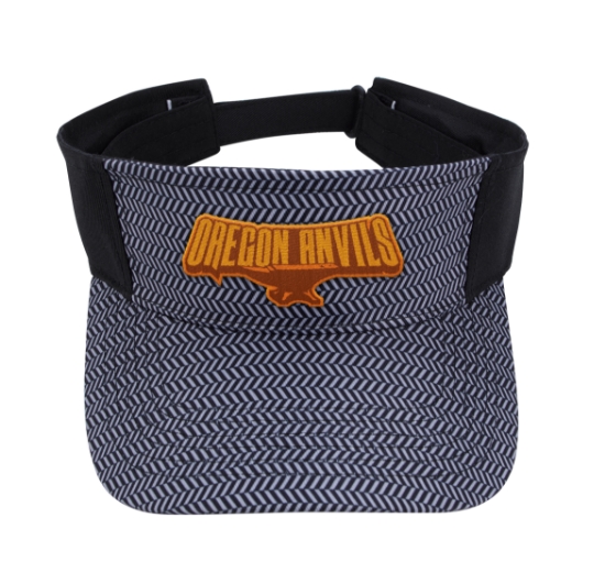 Koozie® Herringbone Visor - Gray